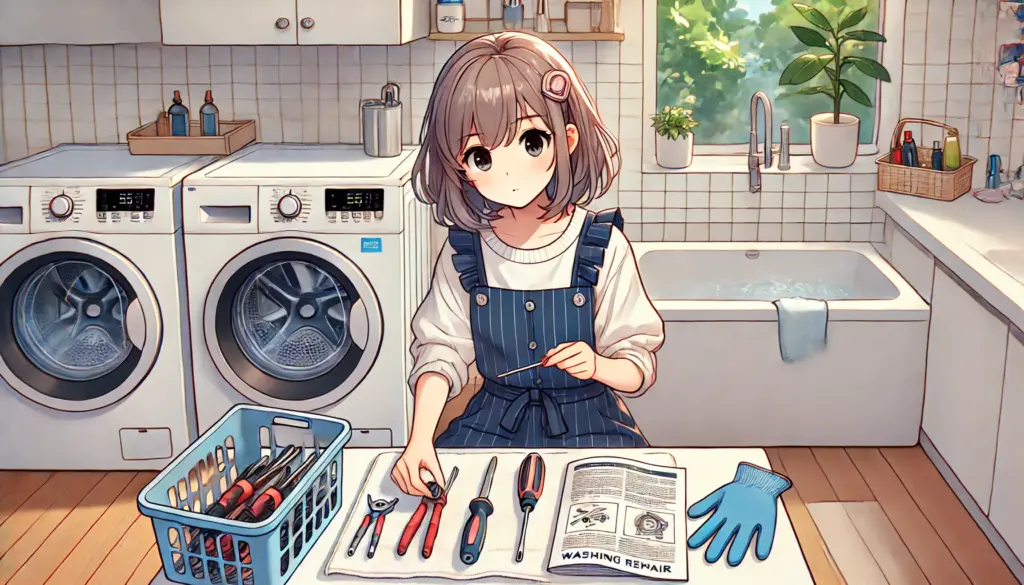 交換に必要な工具をあらかじめ準備する
