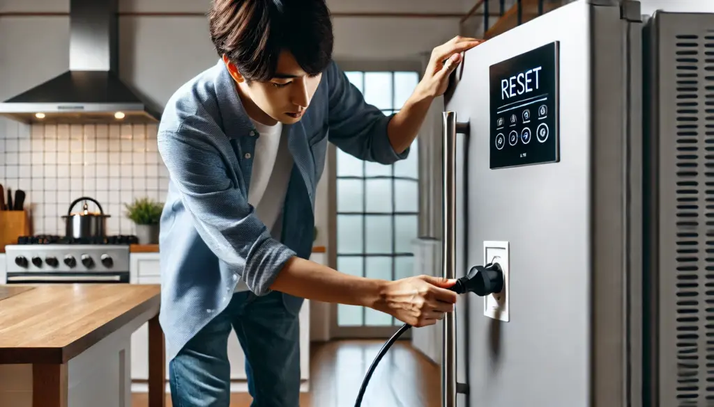 電源を使った基本的なリセット手順