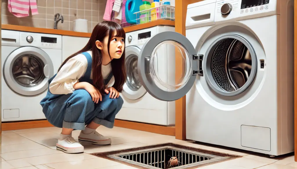 ドラム式から下水のようなニオイがする原因