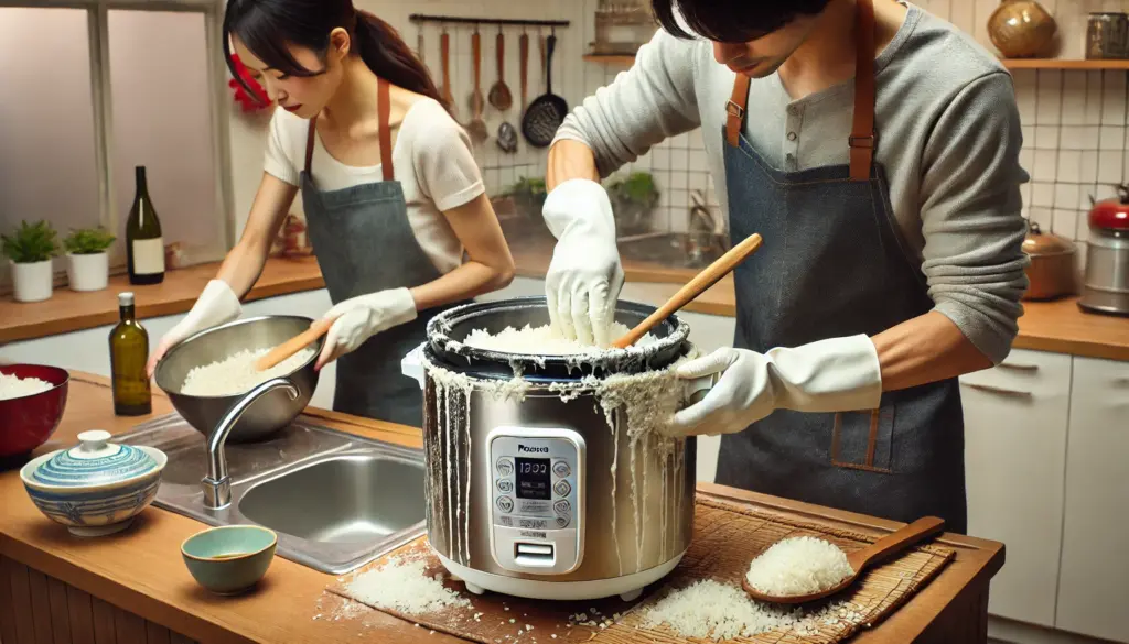 日立炊飯器の内釜剥がれの原因と見分け方