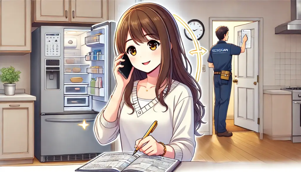修理受付から訪問までの流れを知っておく