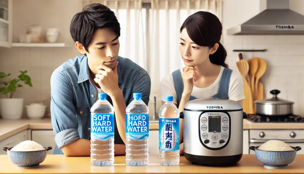 軟水・硬水が炊き上がりに及ぼす影響