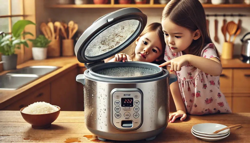 炊飯器のふたに水がたまる理由とその仕組み