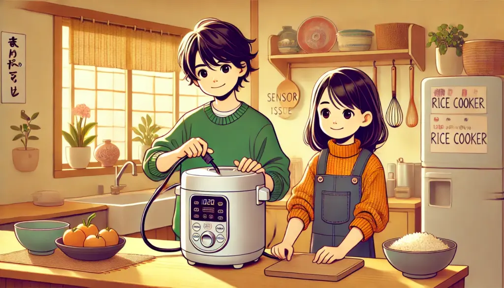 センサーの異常とリセット手順